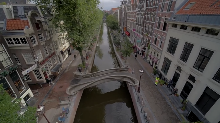 Keren, Belanda Punya Jembatan Cetak 3D Pertama di Dunia