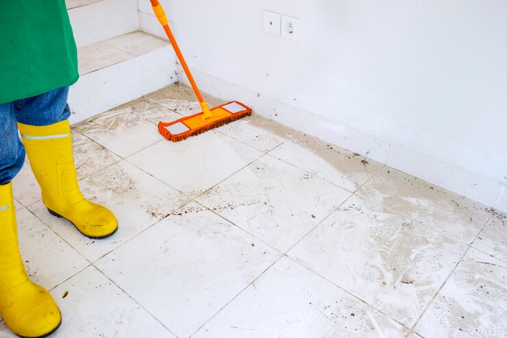 Tips Bereskan Sisa Ceceran Semen di Lantai Rumah